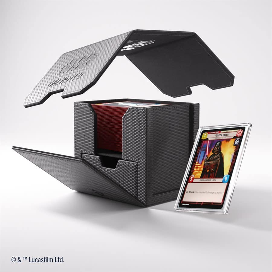 Gamegenic Black Star Wars Unlimited Deck Pod 60 CT image 0